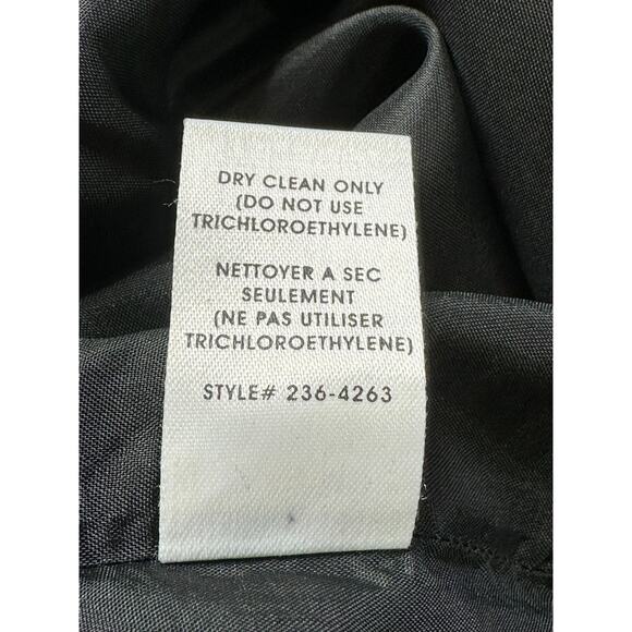 Nanette Lepore Dress Womens 2 Taupe Gray Sleeveless Sheath Wool Stretch Office - Picture 8 of 8